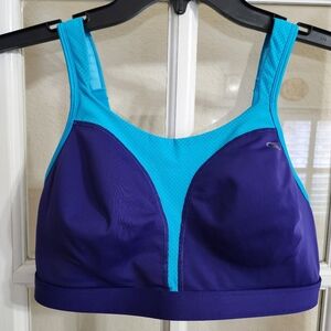 Champion Double Dry Sports Bra 34DD High Impact Purple Style 1602